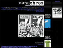 Tablet Screenshot of monochrom.at